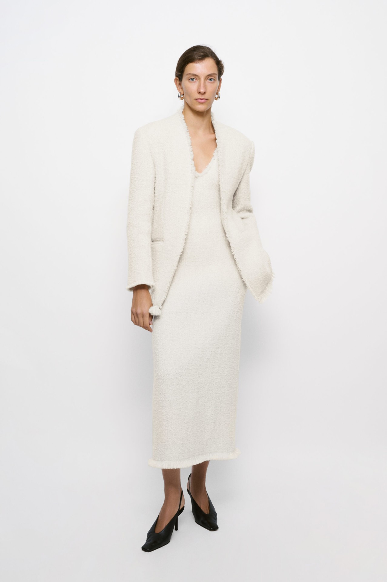 GABRIELE COAT, IVORY