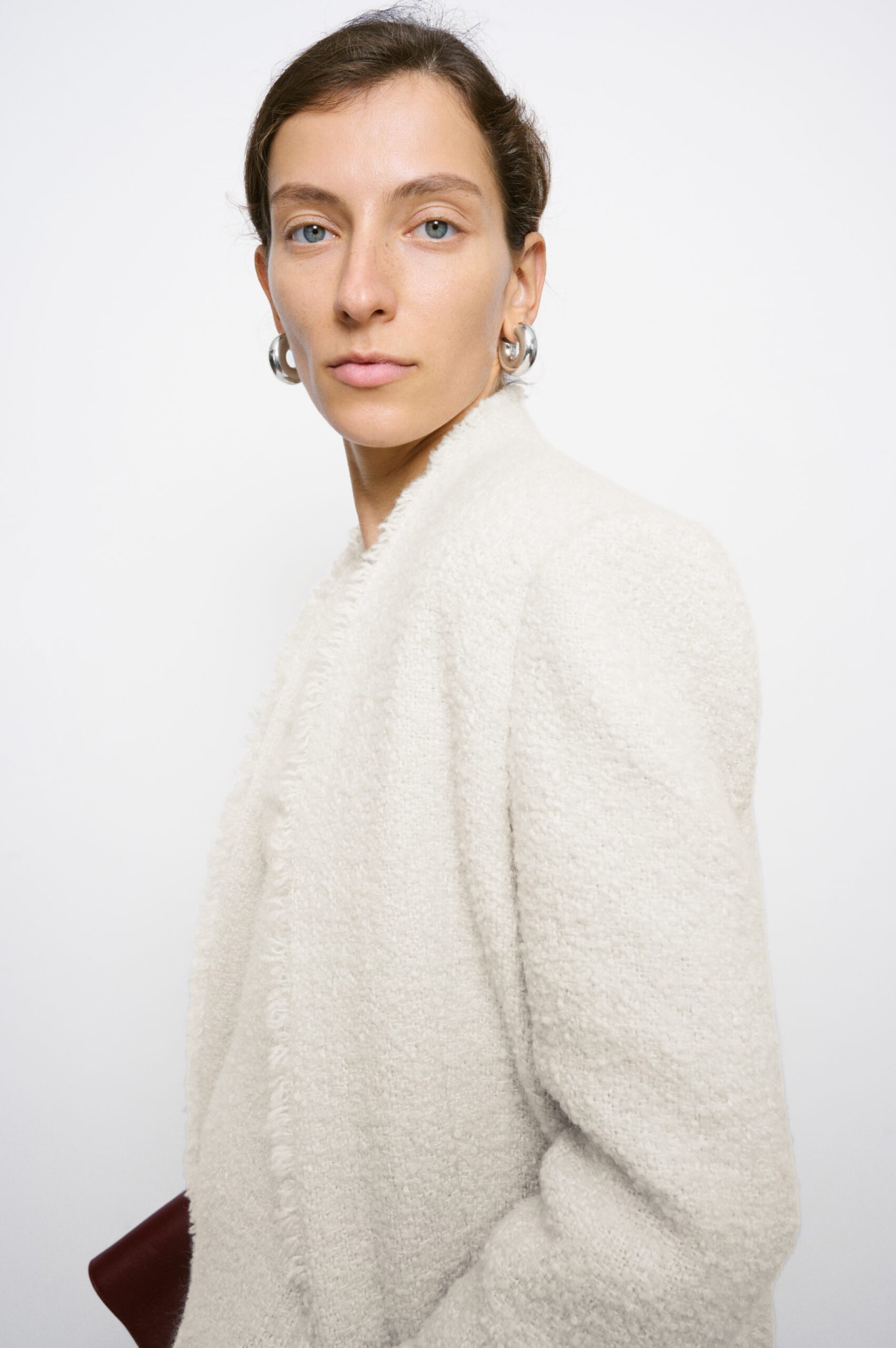 GABRIELE COAT, IVORY