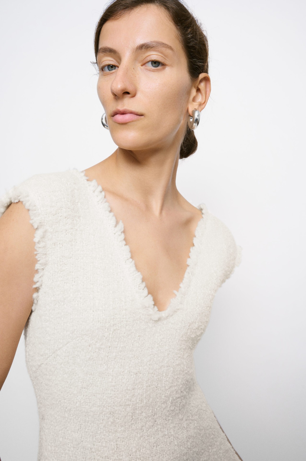 JUDI DRESS, IVORY