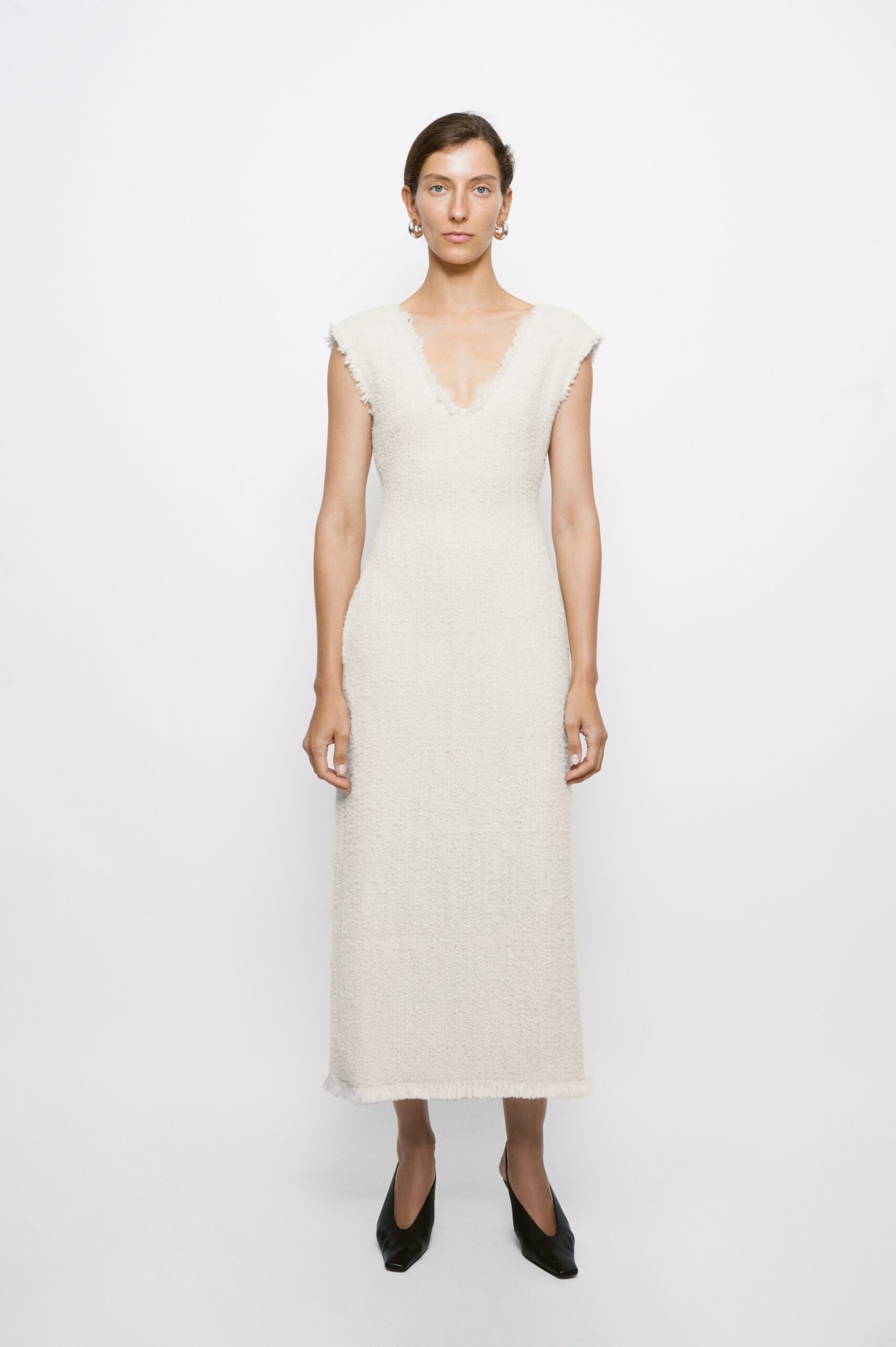 JUDI DRESS, IVORY