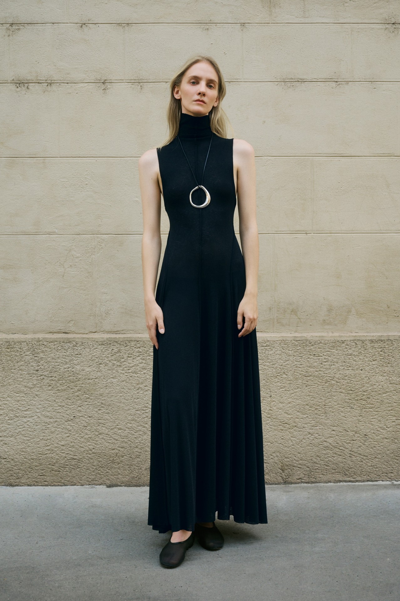 EBY DRESS, BLACK