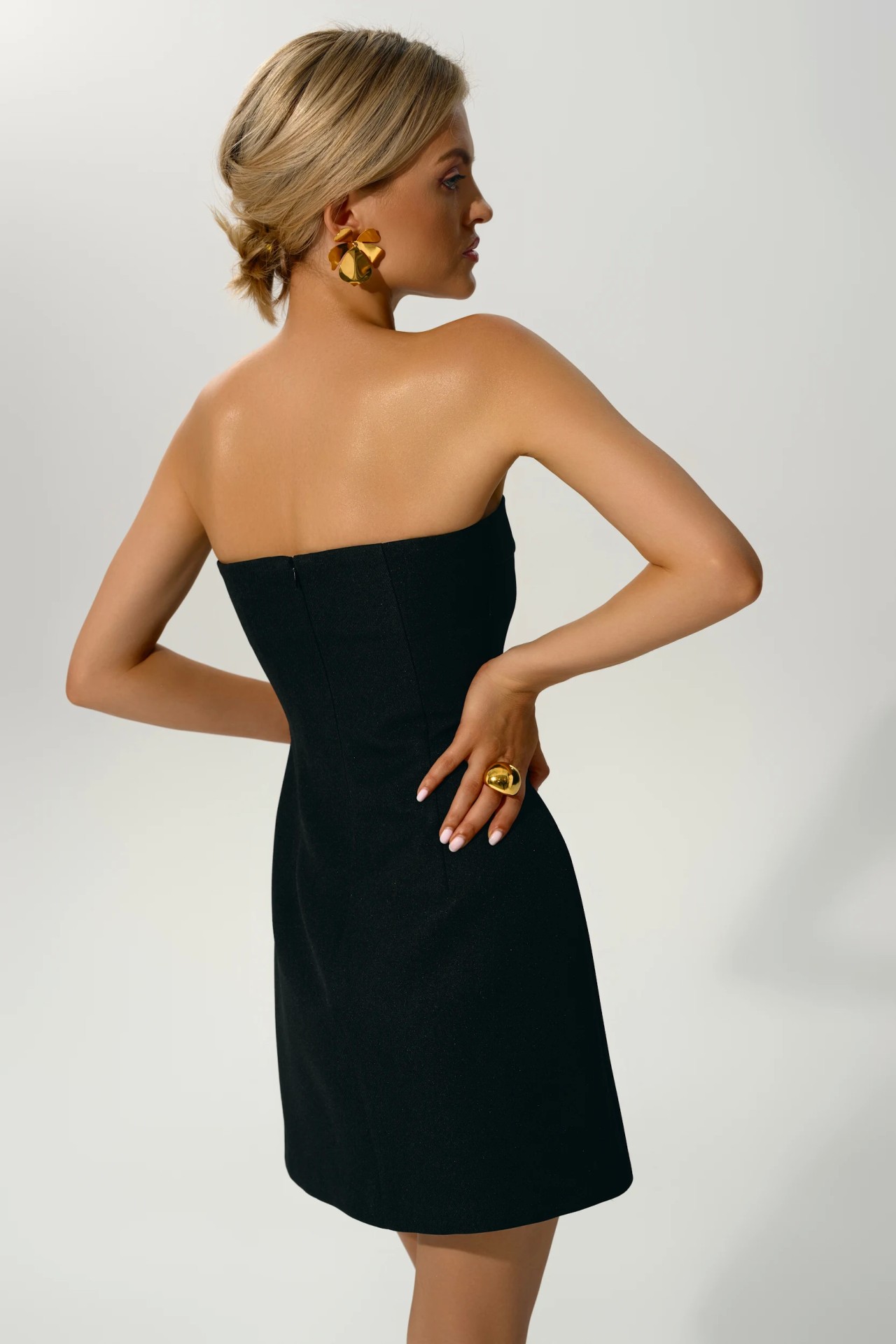 JAME MINI DRESS, BLACK
