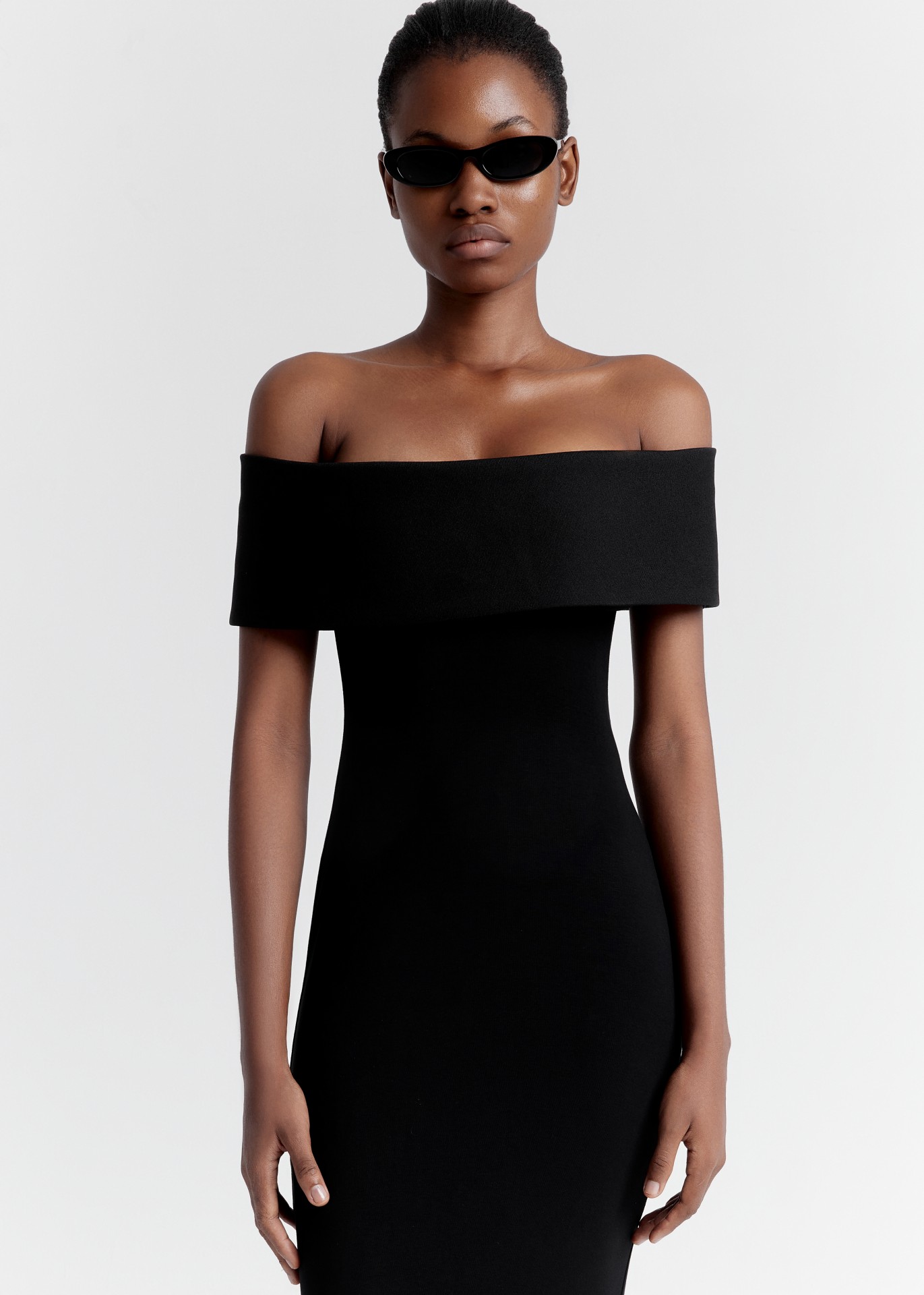 JERY DRESS, BLACK