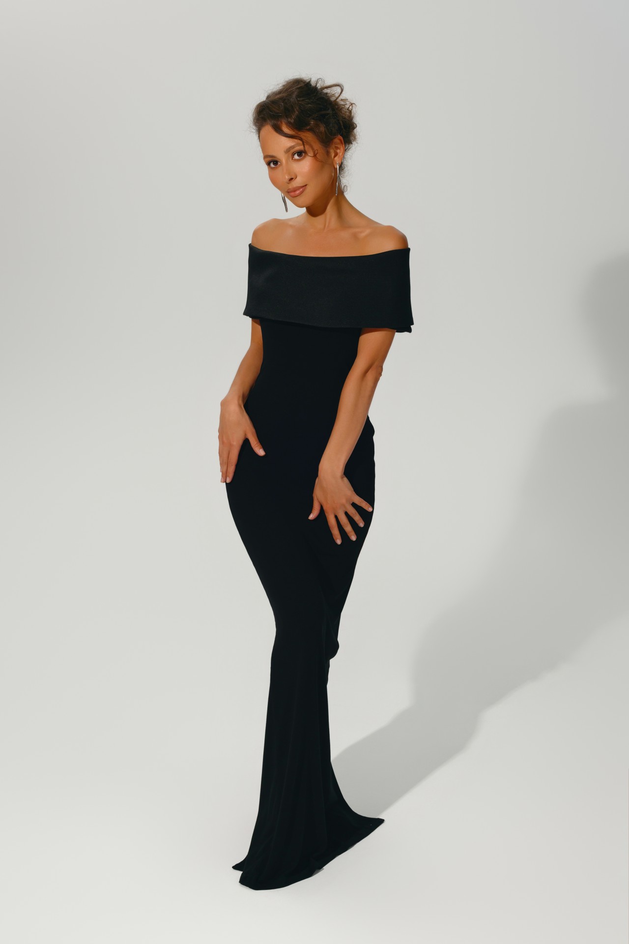 JERY DRESS, BLACK