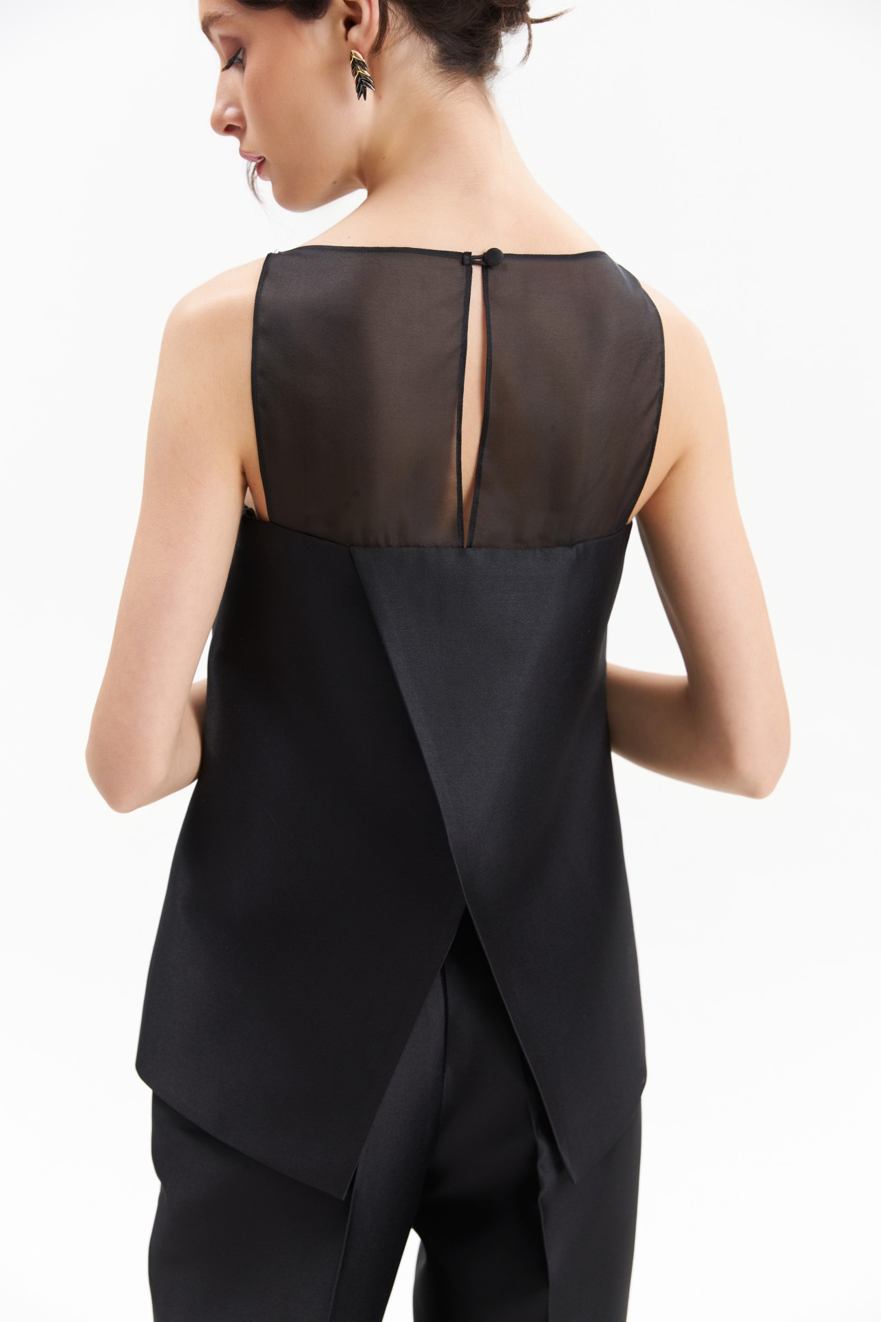 LUPHIA TOP, BLACK