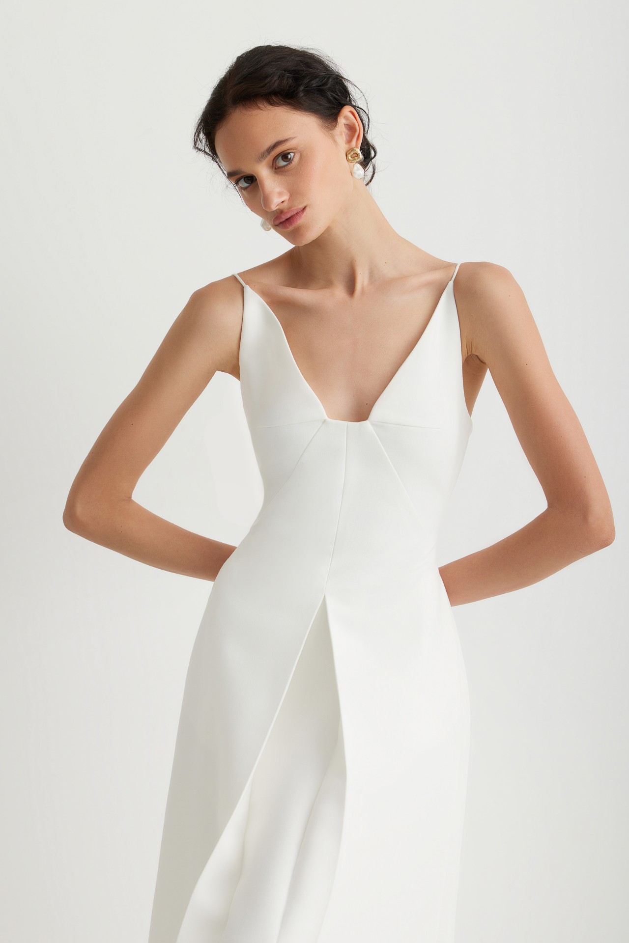 The Caire Dress, Bone