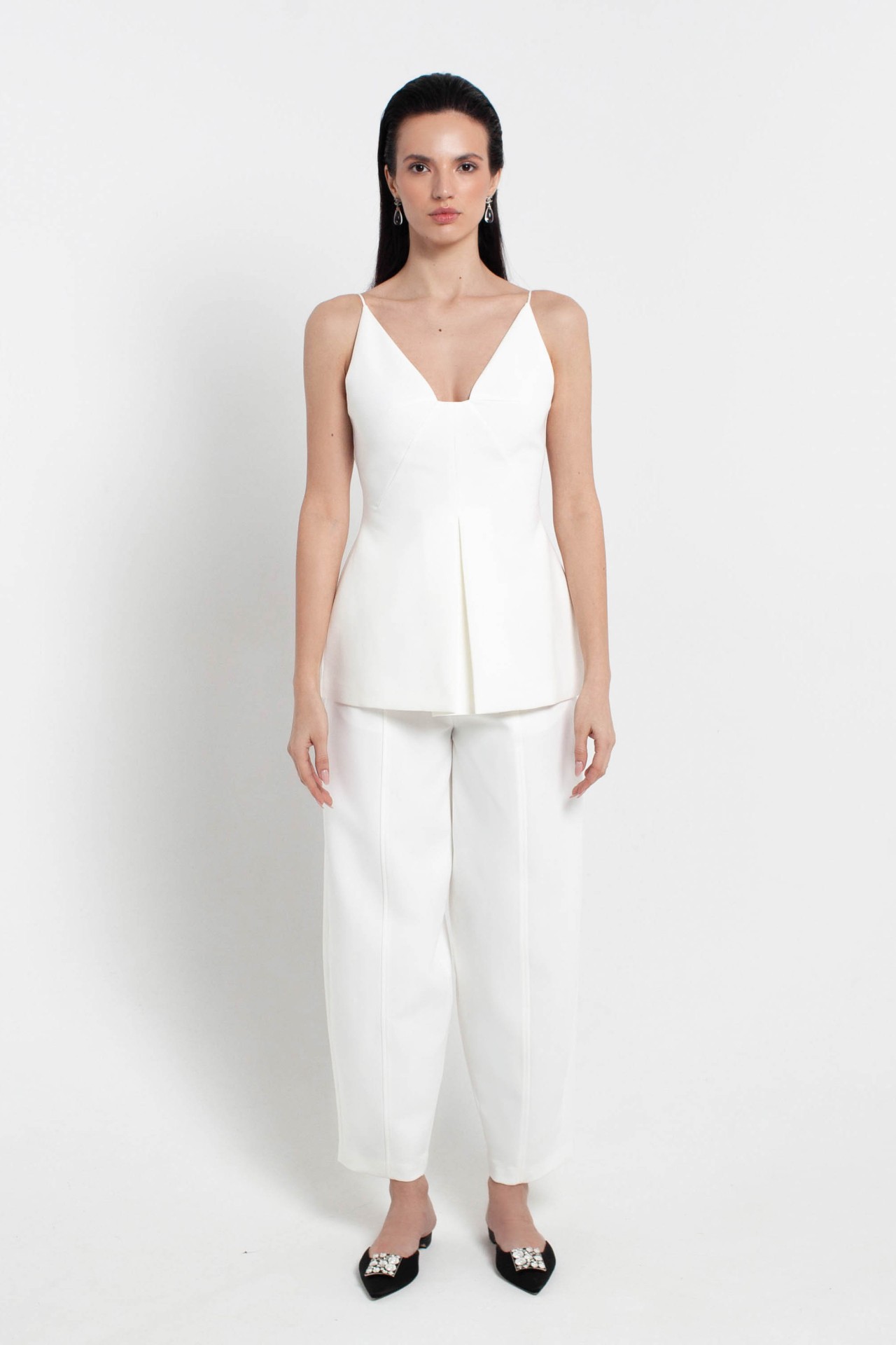 CHEFREN TOP, WHITE
