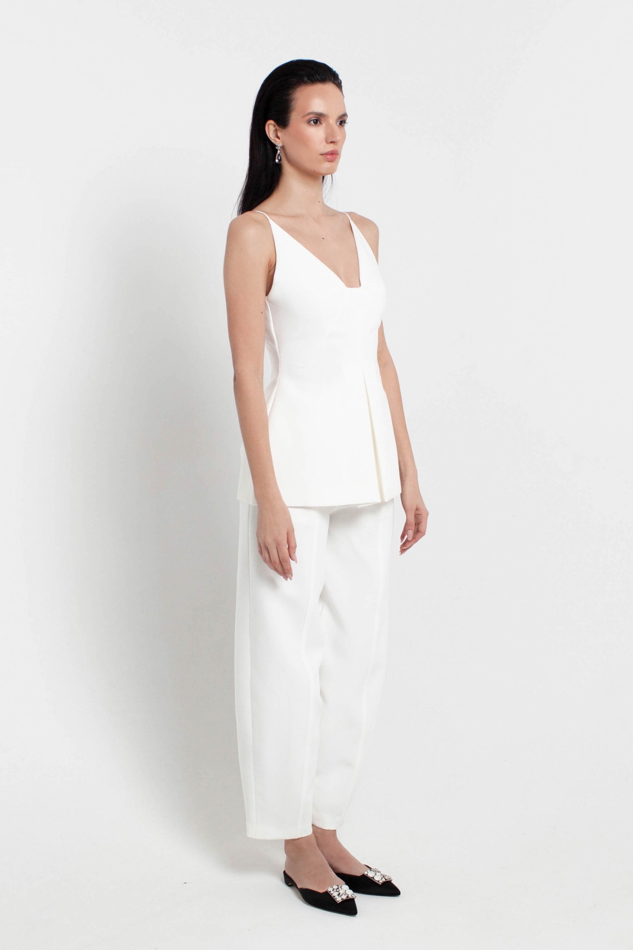 CHEFREN TOP, WHITE