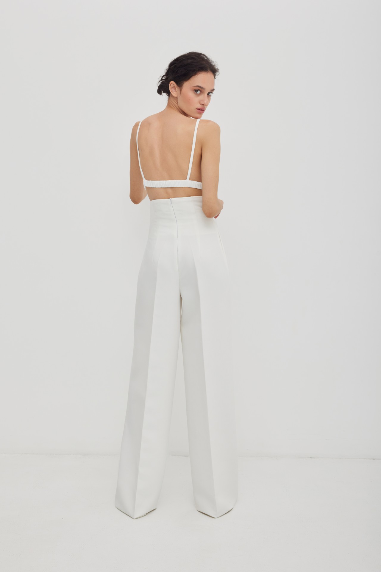 The Marin Pants, Bone - Lespoir.eu