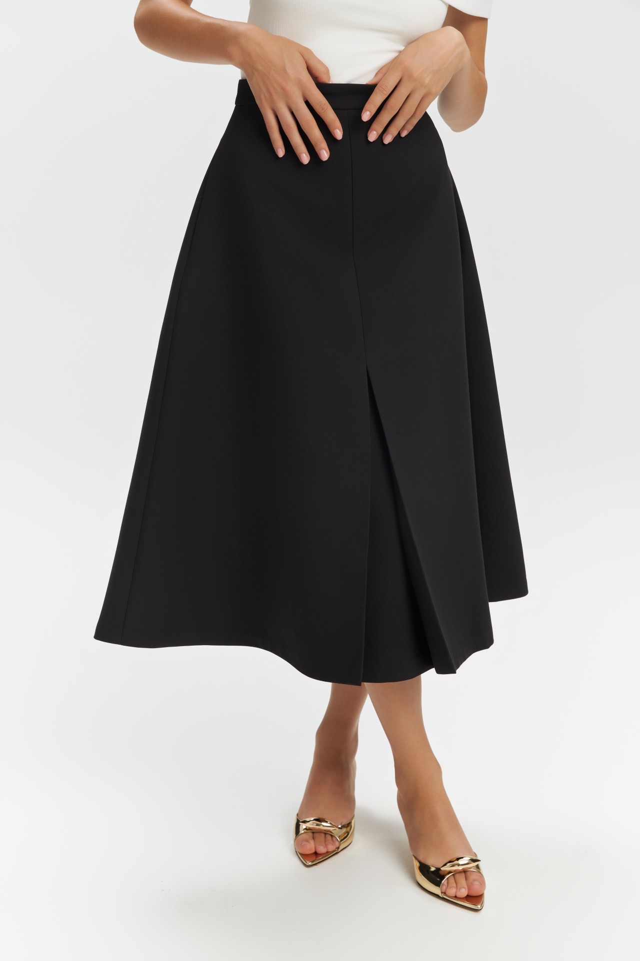 MYA SKIRT, BLACK