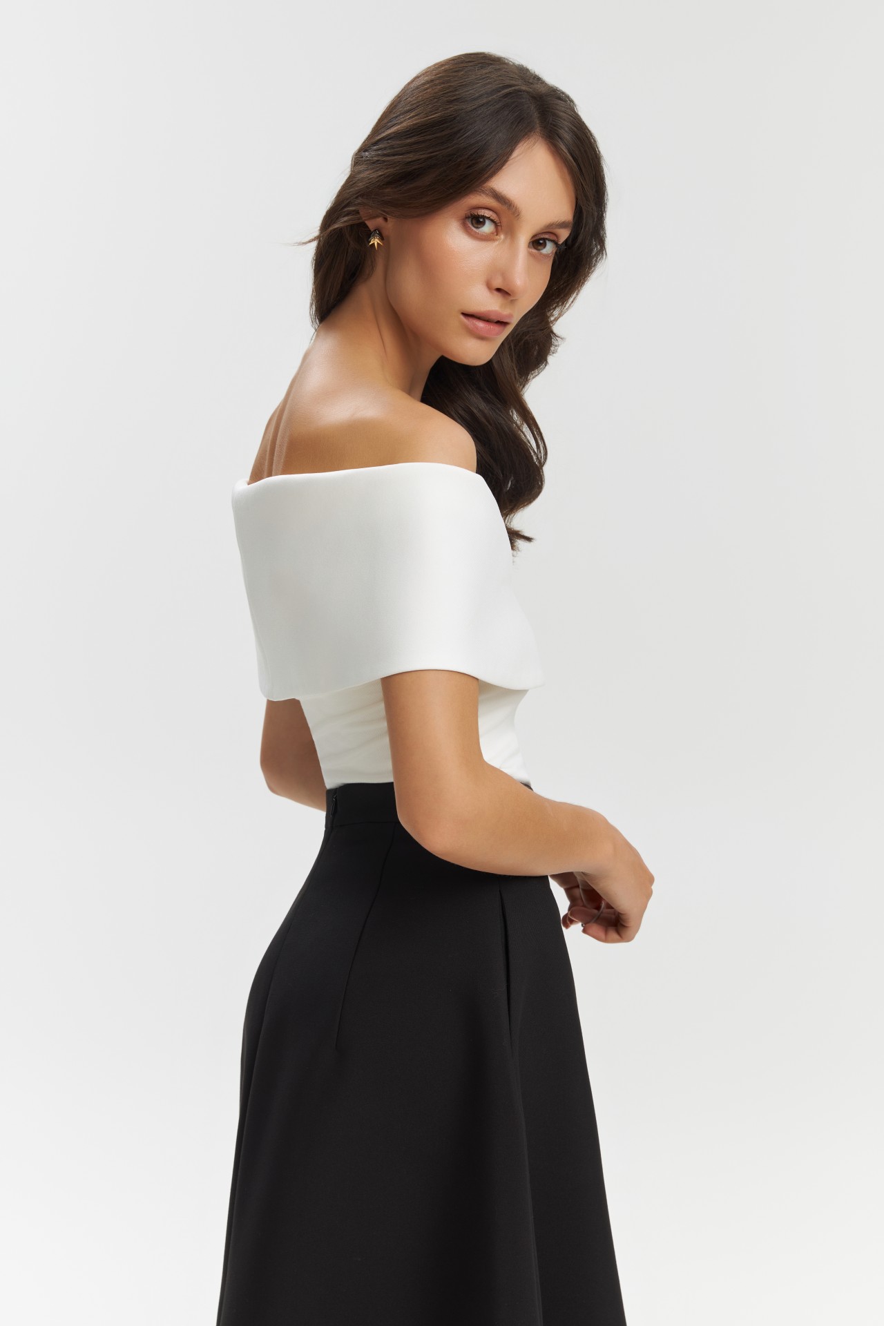 MYA SKIRT, BLACK