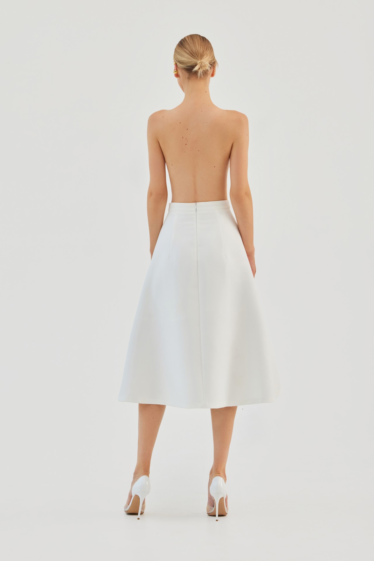 MYA SKIRT, WHITE
