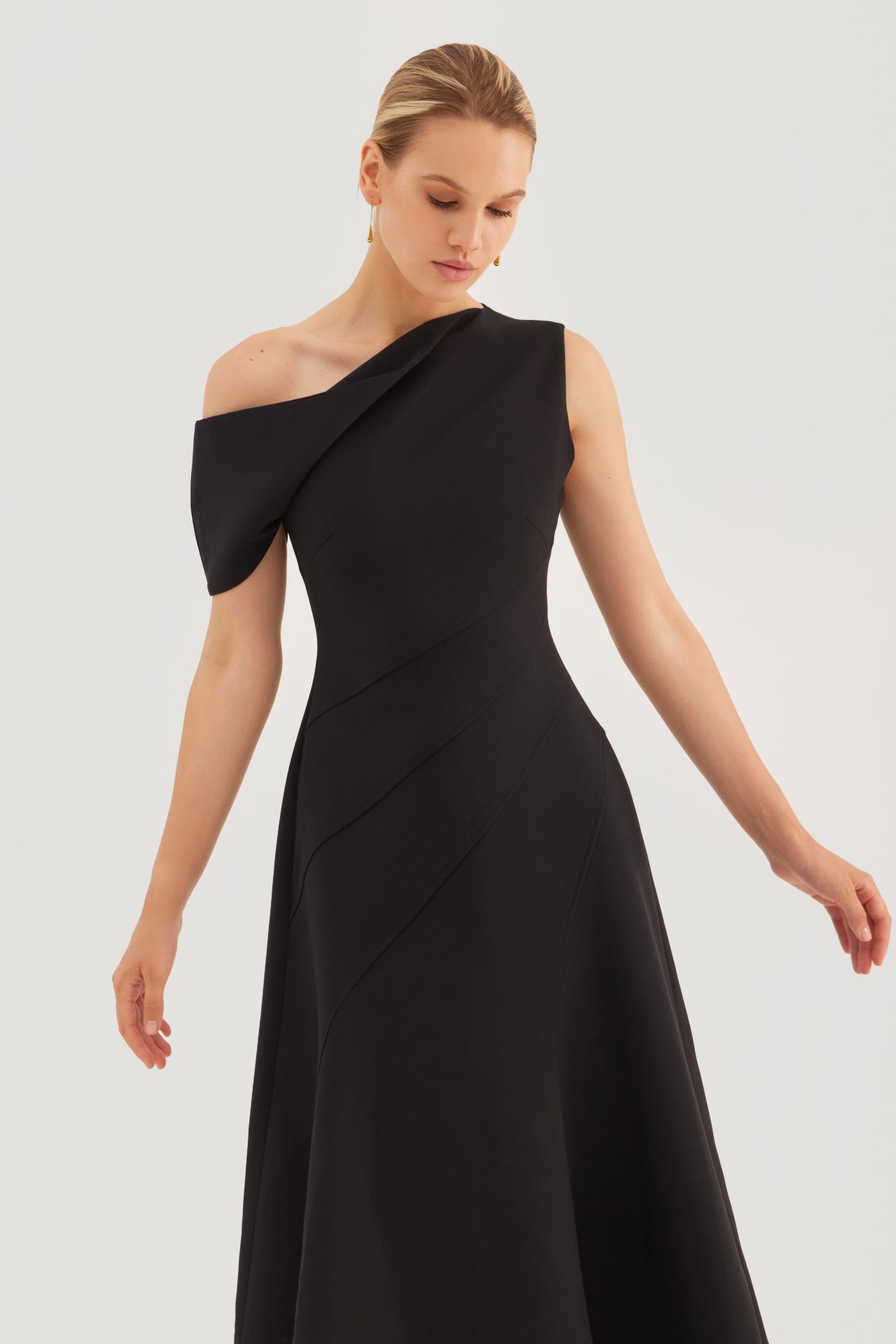 The Valldemossa Dress, Black