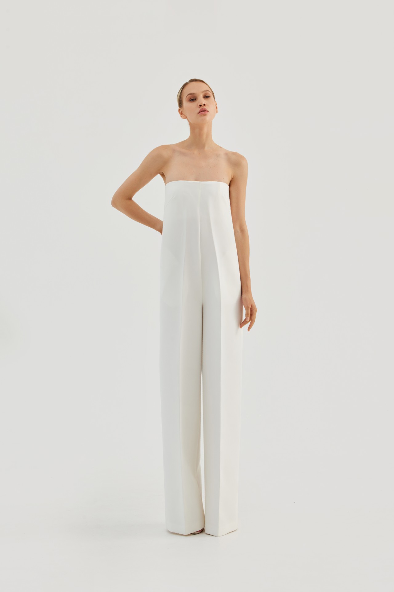 The Vendome Jumpsuit, Bone